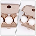 thumbnail image 3 of 10pcs 6 Cups Paper Egg Tray Egg Dispenser Egg Storage Container for Fridge, 3 of 4
