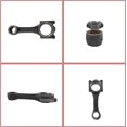 thumbnail image 2 of 3TN100 Connecting Rod For Yanmar 3TN100 3TN100E 3TN100L Engine For Takeuchi TB045 Excavator F475 F535 Tractor For Daewoo DSL801 719000-23100 71900023100, 2 of 9