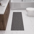 thumbnail image 5 of Ottomanson Comfort Non-Slip Rubberback Solid 2x6 Soft Indoor Runner Rug, 2' x 6', Gray, 5 of 13
