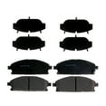 thumbnail image 2 of KarParts360 For Nissan X-Trail 2006 Disc Brake Pads Front | Ceramic | Included Wear Sensor Option | Included Shims Option | Bonded Attachment Method, 2 of 4