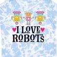 thumbnail image 4 of Inktastic I Love Robots Cute Robotics Girls Toddler T-Shirt, 4 of 5