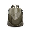 thumbnail image 4 of Mochila de verano para mujer, versátil, de piel suave, de gran capacidad, informal, para viajes, mochila multiusos, 4 of 5