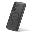 thumbnail image 4 of MAGKING K1 Series For Samsung Galaxy S24 Magnetic Case PC TPU PU Leather Phone Cover - Black, 4 of 5