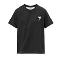 thumbnail image 4 of Men's Graphic T-Shirts Raglan Short Sleeve Crewneck Casual Summer Beach Wear Athletic Tee Shirts, 4 of 5