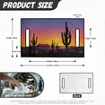 thumbnail image 7 of Yuyamidu Arizona Sunset Golf Cart Seat Cover with Pockets Cactus Golf Cart Seat Blanket 2 Passenger Club Car Travel Sports Golf Cart Accessory Protection, 7 of 7