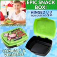 thumbnail image 3 of Children's Insulated Lunch Bag with Snack Box and Bottle – Gamer Gift, 3 of 5