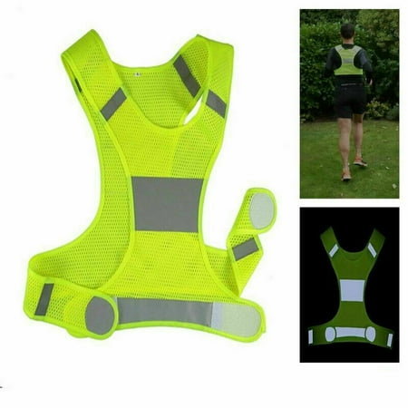 

Security Outdoor Reflective Safety Vest High Visibility Adjustable Night Running