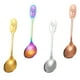 thumbnail image 3 of 4pcs Cucharas de café de acero inoxidable Cucharas de mezcla de postre (color surtido), 3 of 6