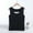 Black, variant on Plus Size Tank Tops for Women Warm Sleeveless Solid Color Soft Layer Vest for Cold Weather Comfy Seamless Underwear Thermal Tops