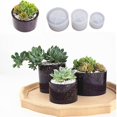 thumbnail image 4 of Diy Cylindrical Flower Pot Mold Multipurpose Handmade Crafts Silicone Mould For Home Kitchen Bar, 4 of 4