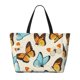 thumbnail image 2 of Easygdp Butterflies Bolsa de Viaje de Playa de Gran Capacidad, Bolsa Tote Perfecta para la Playa, Escapadas de Fin de Semana y Viajes, 2 of 7
