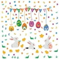 Goattoy Easter Bunny Stickers, Easter Decorations Indoor for Home ...