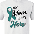 thumbnail image 4 of Inktastic My Mom is my Hero- Ovarian Cancer Awareness T-Shirt, 4 of 5
