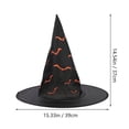 thumbnail image 2 of 4 piezas sombreros de bruja para decoración de Halloween, 2 of 3