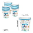 thumbnail image 3 of Chanana 16 Pack Easter Party Supplies Set, Happy Easter Dinnerware, Easter Disposable Paper Cup for Spring Birthday Party Decorations Table Decor, 3 of 6