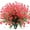 Red, variant on Morttic 6 Bundles Artificial Flowers for Outdoors UV Resistant Plastic Flowers Fake Plants Spring Flowers in Bulk for Indoor Outdoor Cemetery Home Wedding Vase Pots Decorations (White)
