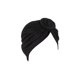 thumbnail image 2 of Qarigey Hijab musulmán de estilo Simple con nudo de turbante, cubierta étnica, pañuelo elástico de Color sólido, gorro con estilo, adornos para Sombreros Negro Qarigey AP011271-02B, 2 of 6