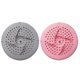 thumbnail image 1 of 2pcs Kitchen Sink Floor Drain Cover Bathroom Anti-blocking Hair Drain Filter Strainer Plug Sucker Covering Pad Sealing Plug (pink + Grey), 1 of 4