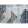 thumbnail image 2 of Addison Rugs Mayfield Premium Machine Washable Transitional Geometric Blue Rectangle Rug, 1'8" x 2'6", 2 of 6