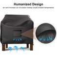 thumbnail image 5 of Fundas para sillas de patio impermeables, fundas para asientos profundos, fundas resistentes para muebles de jardín al aire libre (37 pulgadas de ancho x 40 pulgadas de profundidad x 30 pulgadas, 5 of 5
