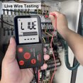 thumbnail image 3 of BSIDE ADMS7 Digital Multimeter True RMS Professional Ultra-Thin Large Screen Voltage Tester 6000 Counts Multimeter NCV Resistance Frequency Continuity Tester, 3 of 8