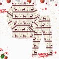 thumbnail image 2 of ORT Toddler Baby Girls Boy Christmas Pajamas Set Kids Sleepwear 2 Pcs Pjs Long Sleeve Top and Pant Sleepwear Clothes Sets, 2 of 9