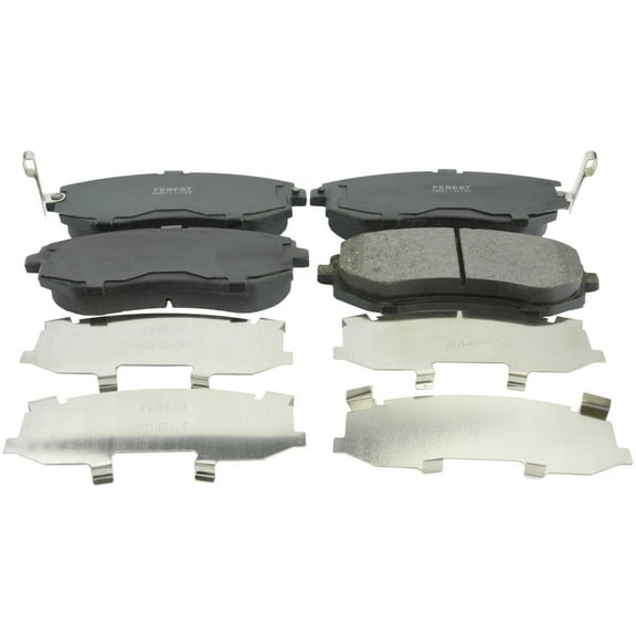 Febest PAD KIT, DISC BRAKE, FRONT - KIT # 0801-G12F OEM 26296-FE081