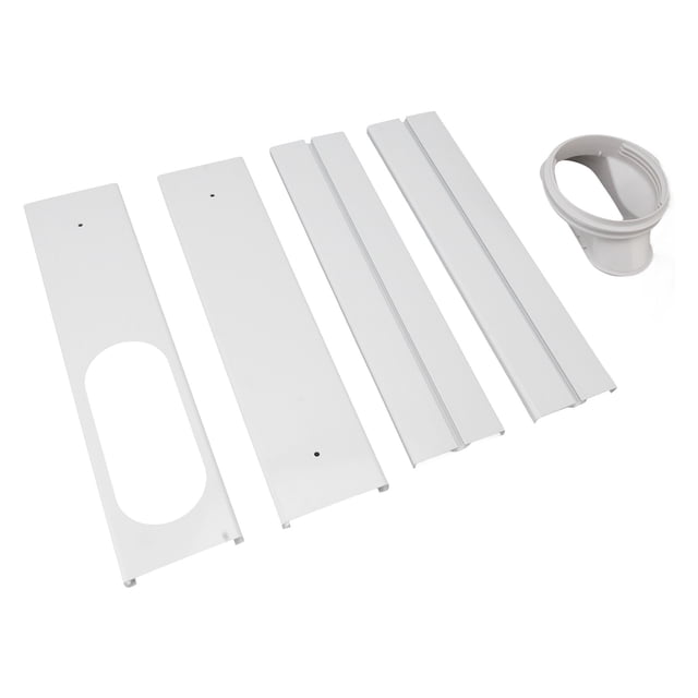 Kit de Ventilation de Fenêtre AC, Résistant aux Hautes Températures Facile à Installer Utilisation Horizontale Verticale Kit de Ventilation de Fenêtre en PVC pour Bureau