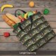 thumbnail image 5 of Disketp Largemouth Bass Fish Bolsa Tote de Lona para Mujer, Bolso de Hombro y Cruzado con Cierre de Cremallera, 5 of 7