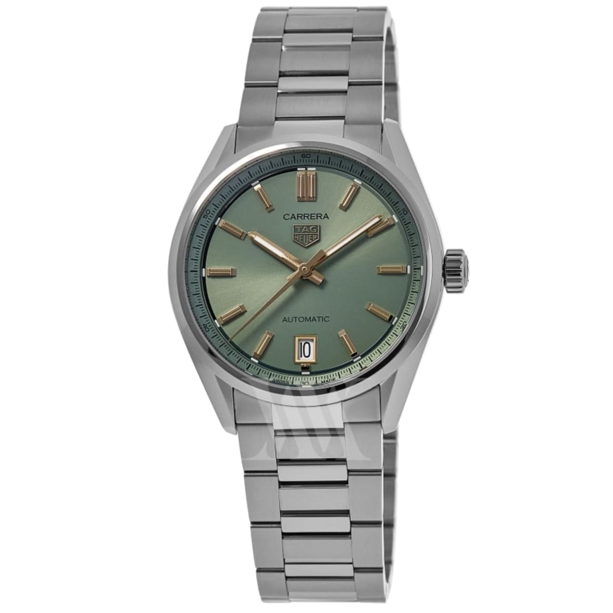 Tag Heuer Carrera Automatic Green Dial Steel Women's Watch WBN2312.BA0001