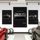 thumbnail image 5 of Póster de coche superdeportivo de lujo alemán en blanco y negro pop estético 911 GT3 RS Turbo, impresión en lienzo para arte de pared, decoración de garaje y habitación, 5 of 5