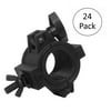 Chauvet 1-2 Inch Truss Light Mounting 75 lb. Capacity O-Clamp, 24 Pack | CLP-10