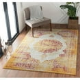 thumbnail image 2 of MDA Home Haven Yellow/Red Transitional Polypropylene Area Rug - 7'11" x 10'6", 2 of 5