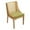 Olive Green, variant on Hassch Rustic Dining Chair, Accent Kitchen Side Chair with Decorative Armrests, Linen Upholstered Seat, Rattan Backrest, Solid Wood Legs for Dining Room, Restaurant (Olive Green)
