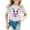 1-White351, variant on Byoo Bunny Graphic Toddler Girls Tee Easter Casual Short Sleeve O-Neck Pullover Tshirt Holiday Breathable T Shirt, Sizes2-3Y