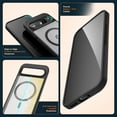 thumbnail image 5 of Encased SlimShield for Google Pixel 9 / 9 Pro Case with Belt Clip (6.3") Dual Hybrid Cover with Holster (Compatible with Magsafe) Black, 5 of 7
