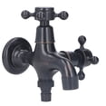 thumbnail image 4 of Grifo retro europeo Jadeshay de lavabo de Cobre montado en pared, 4 of 8
