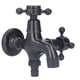 thumbnail image 4 of Grifo retro europeo Jadeshay Cobre montaje en pared grifo frío y caliente para lavabo de baño, 4 of 8