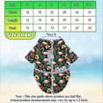 thumbnail image 3 of Flamingo Hibiscus Tropical Hawaiian Shirt, Button Down Shirt for Adults or Dogs, Cuban Collar, Short Sleeve Polyester Summer Shirt, 3 of 8