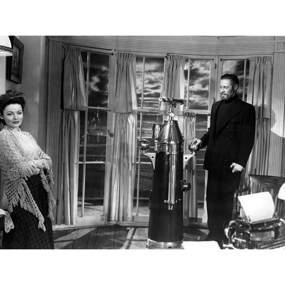 Art.com The Ghost and Mrs. Muir, Gene Tierney, Rex Harrison, 1947 Photo, 24" x 18"