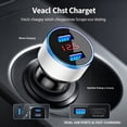 thumbnail image 4 of Fast Car Charger Type C Car Plug,Car Charger USB C,Android Phone USB C Car Charger Cigarette Lighter Adapter Fast Charging C Coiled Cable Suitable For Charging All Electronic Devices, 4 of 11