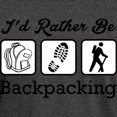 thumbnail image 3 of CafePress - I'd Rather Be Backpacking T Shirt - Men's Classic Graphic Cotton T-Shirt, 3 of 4