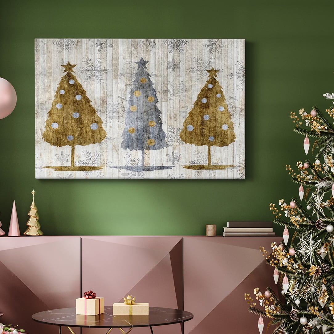 Sophisticated Christmas Collection A- Gallery Wrapped Canvas