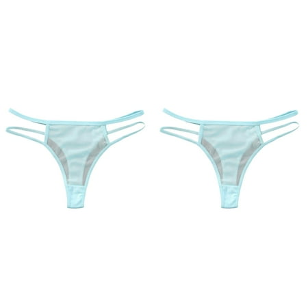 (2-Pack) 2025 Womens Underwear for Bikini Running Underwear Women No Chafe Panties Soft Hipster Panty Women S Panties Plus Size Ladiesy
