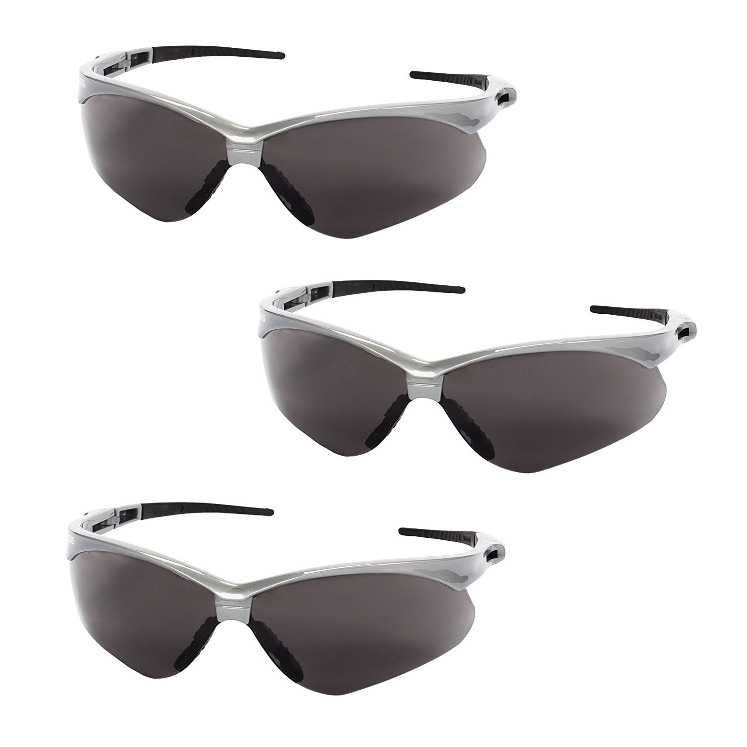 KLEENGUARD 47383 V30 Nemesis Safety Glasses With Silver Frame And Anti