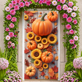 thumbnail image 4 of Rustic Design Pumpkin Thanksgiving Banner Sunflower Autumn Leaves Fall Decor for Holiday Celebration Indoor Outdoor Party, 4 of 9