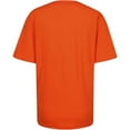 thumbnail image 5 of Neewe Women's Orange Shirt With Day Summer Tops Short Sleeve Crew Neck Shirts Puff Sleeve Casual Tshirts, 5 of 5