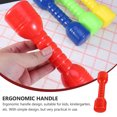 thumbnail image 3 of 2pcs Ergonomic Plastic Dumbbells Hand Bars Children Morning Exercise Barbells, 3 of 7