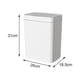 thumbnail image 3 of Basurero con sensor, contenedores de basura, basurero automático, basurero eléctrico 15L Blanco, 3 of 9