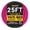 Pink, variant on ZAZFO 10/3 NM-B Orange Cu Electrical Wire, 50 ft Length 600V with Ground, UL Listed, Heavy-Duty PVC Insulated Cable for Residential Indoor Wiring